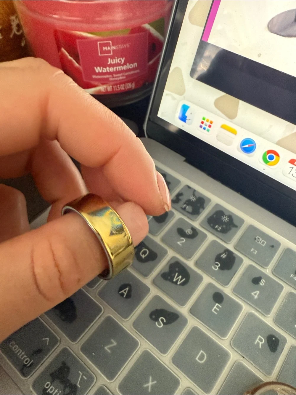 Oura Gold size 9 Smart Ring Gen 4